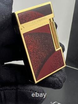 S. T. Dupont Ligne2 Gold-plated Butane Lighter Limited Edition No Fuel