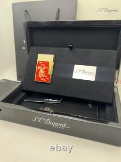 S. T. Dupont Ligne2 Limited Chinese Dragon Lighter Limited Edition No Fuel