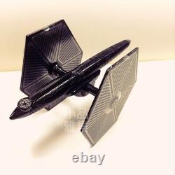 S. T. Dupont Limited Edition 1977 Star Wars TIE Fighter PVD 14K Fountain Pen Set