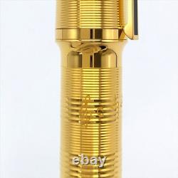 S. T. Dupont Limited Edition 1991 Montparnasse M 1 Mozart Requiem Gold Fountai