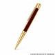 S. T. Dupont Limited Edition 405720 Iron Man Defi Red Gold Trim Ballpoint 0008