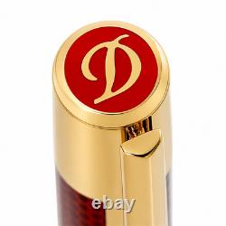 S. T. Dupont Limited Edition 405720 Iron Man Defi Red Gold Trim Ballpoint 0008 S. T. Dupont Limited Edition 405720 Iron Man Defi Red Gold Trim Ballpoint 0008
