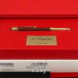 S. T. Dupont Limited Edition 405720 Iron Man Defi Red Gold Trim Ballpoint 0008 S. T. Dupont Limited Edition 405720 Iron Man Defi Red Gold Trim Ballpoint 0008