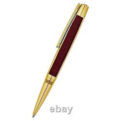 S. T. Dupont Limited Edition 405720 Iron Man Defi Red Gold Trim Ballpoint Pen