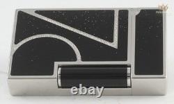 S. T Dupont Limited Edition 70th Anniversary Black Lacquer Ligne 2 Lighter Great