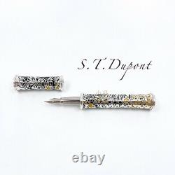 S. T. Dupont Limited Edition 80 Tattoo Samurai 14K Fountain Pen