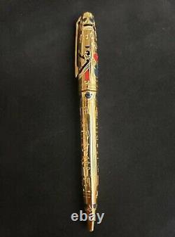 S. T. Dupont Limited Edition Ballpoint Pen, Pharaoh, 485469, New In Box