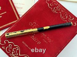 S. T. Dupont Limited Edition Black Teatro 1997 Rollerball Pen New 100% Genuine