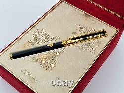 S. T. Dupont Limited Edition Black Teatro 1997 Rollerball Pen New 100% Genuine