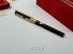 S. T. Dupont Limited Edition Black Teatro 1997 Rollerball Pen New 100% Genuine