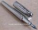 S. T Dupont Limited Edition Diamond Drops With Platinum Finish Fountain Pen Great