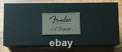 S. T. Dupont Limited Edition Fender Rollerball Pen, D Line, 412720, New in Box