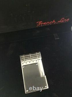 S. T Dupont Limited Edition French Line Anthracite Body Ligne 2 Lighter