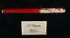 S. T. Dupont Limited Edition Goat Premium Red Lacquer 18k M Fountain Pen Withbox