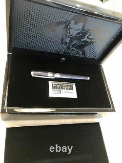 S. T. Dupont Limited Edition, Iron Man Line D Rollerball Pen, 412708, New In Box