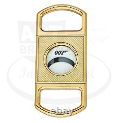 S. T. Dupont Limited Edition James Bond 007 Gold Cigar Cutter, 003412