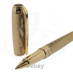 S. T. Dupont Limited Edition James Bond 007 Gold Rollerball Pen, 412047