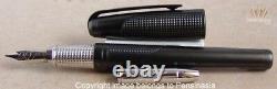 S. T Dupont Limited Edition James Bond Black Pvd Finish Fountain Pen Gorgeouse