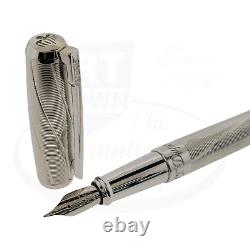 S. T. Dupont Limited Edition James Bond Spectre Palladium Fountain Pen, 141033