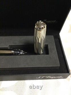 S. T. Dupont Limited Edition James Bond Spectre Palladium Fountain Pen 141033