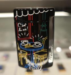 S. T. Dupont Limited Edition Lighter CP10540ZZ Paris Bistro Minijet / FREE SHIP