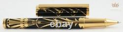 S. T Dupont Limited Edition Neo Classique Large American Art Deco Roller Ball Pen