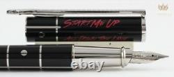 S. T Dupont Limited Edition Neo Classique Rolling Stones Fountain Pen Magnificent