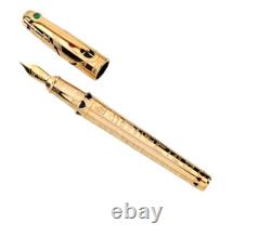 S. T. Dupont Limited Edition Pharaoh Large Fountain Pen, Item 481469M, New In Box