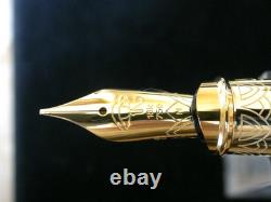 S. T. Dupont Limited Edition Pharaoh Large Fountain Pen, Item 481469M, New In Box