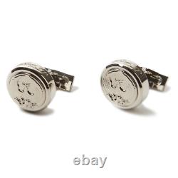 S. T. Dupont Limited Edition Phoenix Renaissance 005523 Palladium Cufflinks