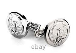 S. T. Dupont Limited Edition, Round Phoenix Cufflinks, 005523, New In Box