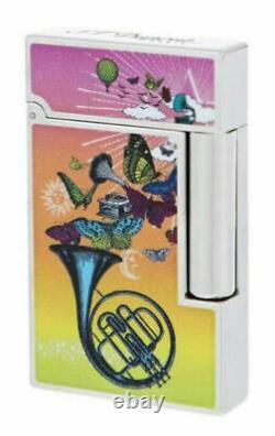 S. T Dupont Limited Edition The Row Horn Line 2 Lighter 016382 (16382) New In Box