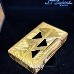 S. T. Dupont Line 2 Africa Limited Edition Double Burner Lighter Used
