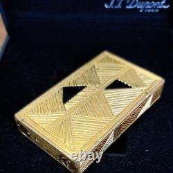 S. T. Dupont Line 2 Africa Limited Edition Double Burner Lighter Used