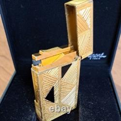 S. T. Dupont Line 2 Africa Limited Edition Double Burner Lighter Used