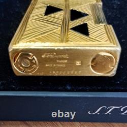 S. T. Dupont Line 2 Africa Limited Edition Lighter Double Burner Used