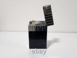 S. T. Dupont Line 2 Limited Edition Black & Silver Double Banner Lighter