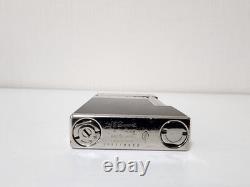 S. T. Dupont Line 2 Limited Edition Black Silver Lighter Used