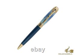 S. T. Dupont Line D Claude Monet Ballpoint pen, Blue, Limited Edition, 415049L
