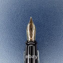 S. T. Dupont Line D Fender Limited Edition Fountain Pen 14K Gold Nib M Near Mint