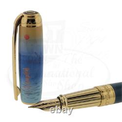 S. T. Dupont Line D Limited Edition Monet Fountain Pen Impression Sunrise, 4100