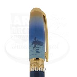 S. T. Dupont Line D Limited Edition Monet Fountain Pen Impression Sunrise, 4100