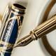 S. T. Dupont Line D Vitruvian Man Blue Limited Edition Fountain Pen (medium Nib)