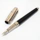 S. T. Dupont Line D Vitruvian Man Premium Fountain Pen Black Limited Edition New