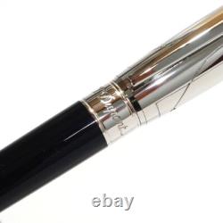 S. T. Dupont Line D Vitruvian Man Premium Fountain Pen Black Limited Edition New