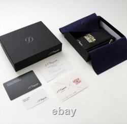 S. T. Dupont Lupin III Coin Card Case 190052 Japan Limited Edition Black Leather