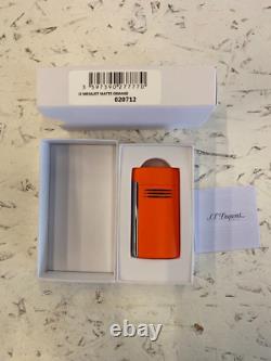 S. T. Dupont Megajet Matte Orange Lighter Limited Edition Color Brand New