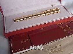 S. T. Dupont Montparnasse Fountain Pen Limited Edition Mozart Requiem Gold