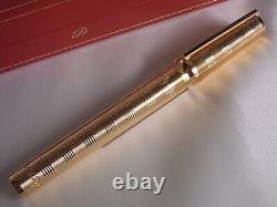 S. T. Dupont Montparnasse Fountain Pen Limited Edition Mozart Requiem Gold