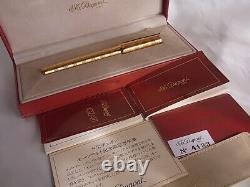 S. T. Dupont Montparnasse Fountain Pen Limited Edition Mozart Requiem Gold M